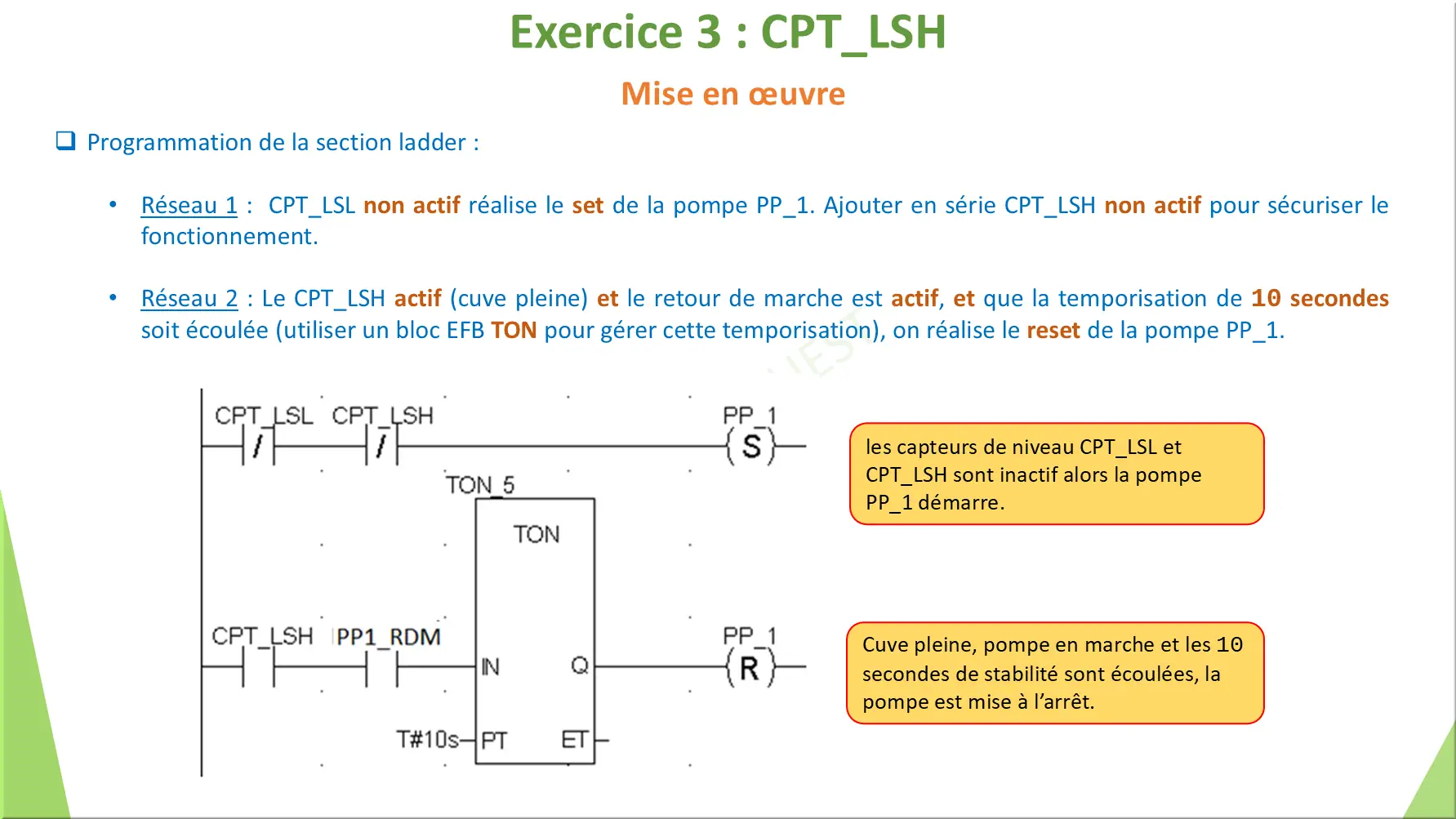 Exercice 3 : CPT_LSH